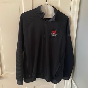 Under Armour quarter zip - Miami of Ohio University
